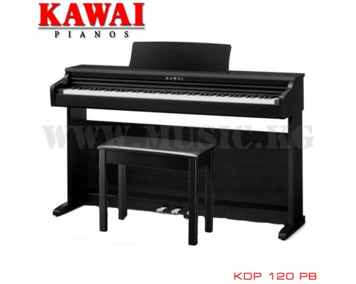 Цифровое фортепиано Kawai KDP 120 Premium Satine Black