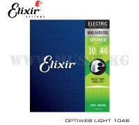 Струны для электрогитары Elixir OPTIWEB Light 1046