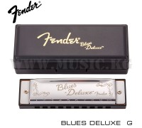 Губная гармошка Fender Blues Deluxe Harmonica, Key of G