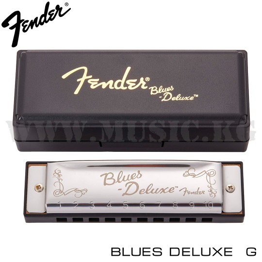 Губная гармошка Fender Blues Deluxe Key of G