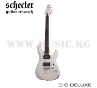 Электрогитара Schecter C-6 Deluxe Satin White
