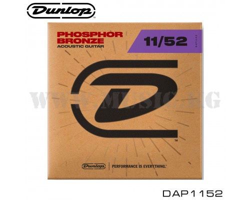 Струны для акустической гитары Dunlop DAP1152