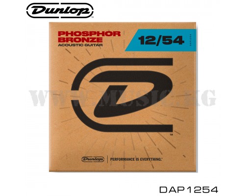 Струны для акустической гитары Dunlop DAP1254