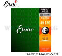 Струны для бас-гитары Elixir 14202 NANOWEB