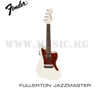 Укулеле концерт Fender Fullerton Jazzmaster Olympic White