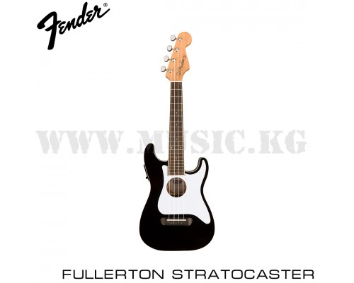 Укулеле концерт Fender Fullerton Stratocaster Black