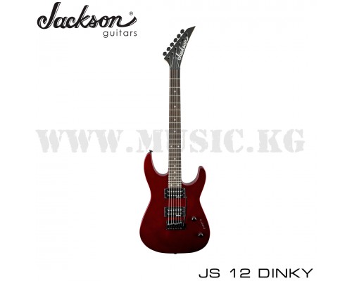 Электрогитара Jackson JS Series Dinky JS12, Amaranth Fingerboard, Metallic Red