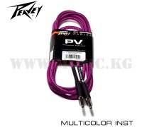 Инструментальный кабель Peavey PV10 Multicolor Inst Cable (3м)