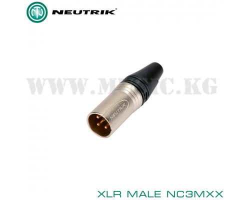 Разъём XLR Male Neutrik NC3MXX
