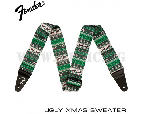 Ремень для гитары Fender Ugly Xmas Sweater Strap