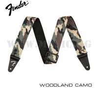 Ремень для гитары Fender Woodland Camo