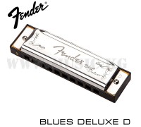 Губная гармошка Fender Blues Deluxe Harmonica, Key of D