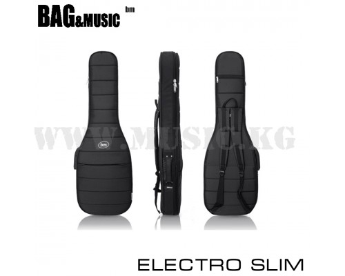 Полужесткий чехол для электрогитары Bag&Music Electro SLIM Черный