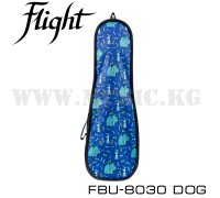 Чехол для укулеле сопрано Flight  FBU-8030 DOG