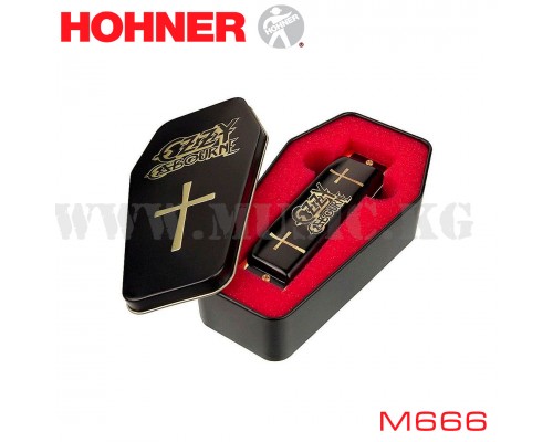 Губная гармошка Hohner M666 C Ozzy Osbourne
