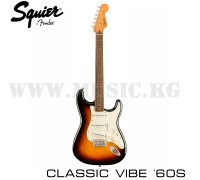 Электрогитара Squier Classic Vibe '60s Stratocaster®, Laurel Fingerboard, 3-Color Sunburst