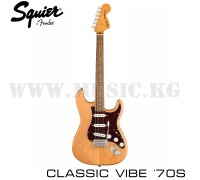 Электрогитара Squier Classic Vibe '70s Stratocaster®, Laurel Fingerboard, Natural
