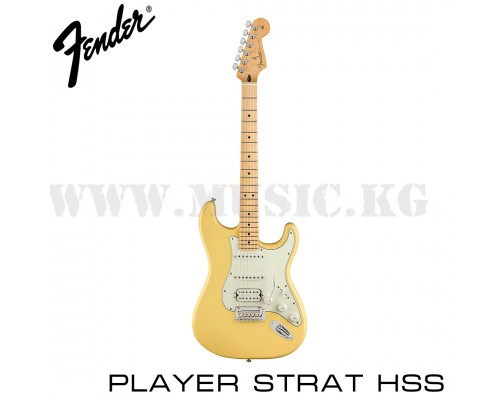 Электрогитара Fender Player Stratocaster HSS MN Buttercream