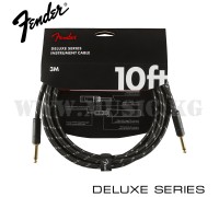 Инструментальный кабель Fender Deluxe 10' Tweed Black
