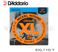 Струны для электрогитары D'Addario EXL 110-7
