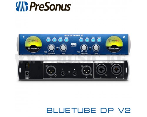 Ламповый микрофонный предусилитель Presonus BlueTube DP V2
