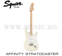 Электрогитара Affinity Stratocaster MN WPH Olympic White, Squier
