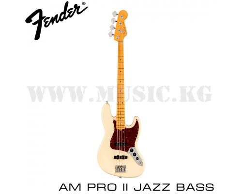 Бас-гитара Fender American Pro II Jazz Bass RW Olympic White