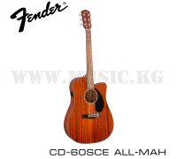 Электроакустическая гитара Fender CD-60SCE All Mahagony