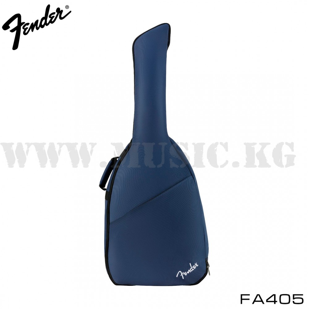 Чехол для акустической гитары FA405 Dreadnought Gig Bag, Midnight Blue, Fender