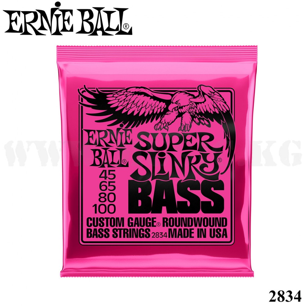 Струны для бас-гитары Ernie Ball 2834