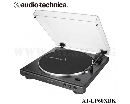 Виниловый проигрыватель Audio Technica AT-LP60XBK