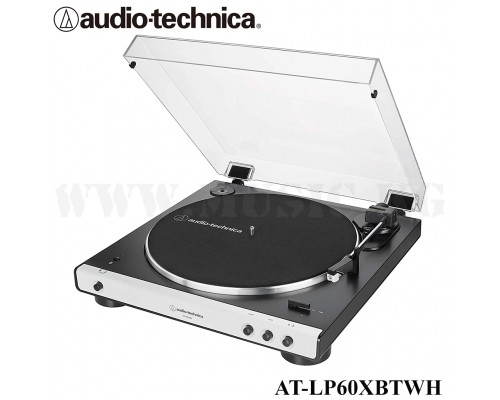 Виниловый проигрыватель Audio Technica AT-LP60XBTWH