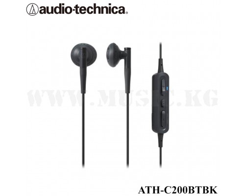 Беспроводные наушники Audio Technica ATH-C200BTBK
