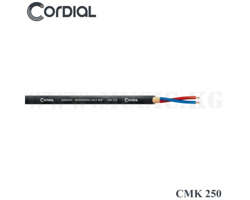 Микрофонный кабель Cordial CMK 250 BK