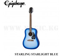 Акустическая гитара Epiphone Starling (Square Shoulder) Starlight Blue