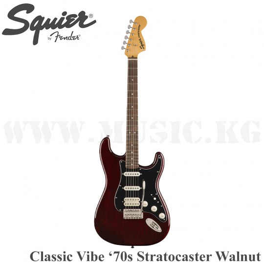 Электрогитара Squier Classic Vibe 70s Stratocaster HSS, Laurel Fingerboard, Walnut