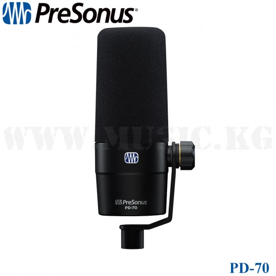 Динамический микрофон Presonus PD-70 Broadcast Dynamic Microphone, Black