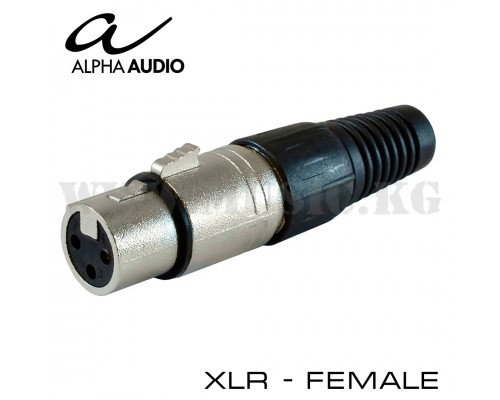 Разъем Alpha Audio XLR-Female