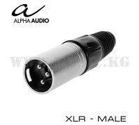 Разъем Alpha Audio XLR-Male