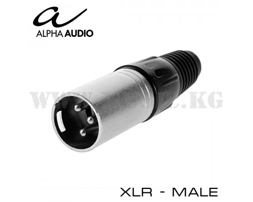 Разъем Alpha Audio XLR-Male