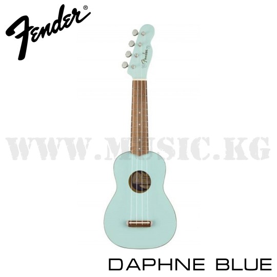 Укулеле сопрано Fender Venice Soprano Shell Daphne Blue