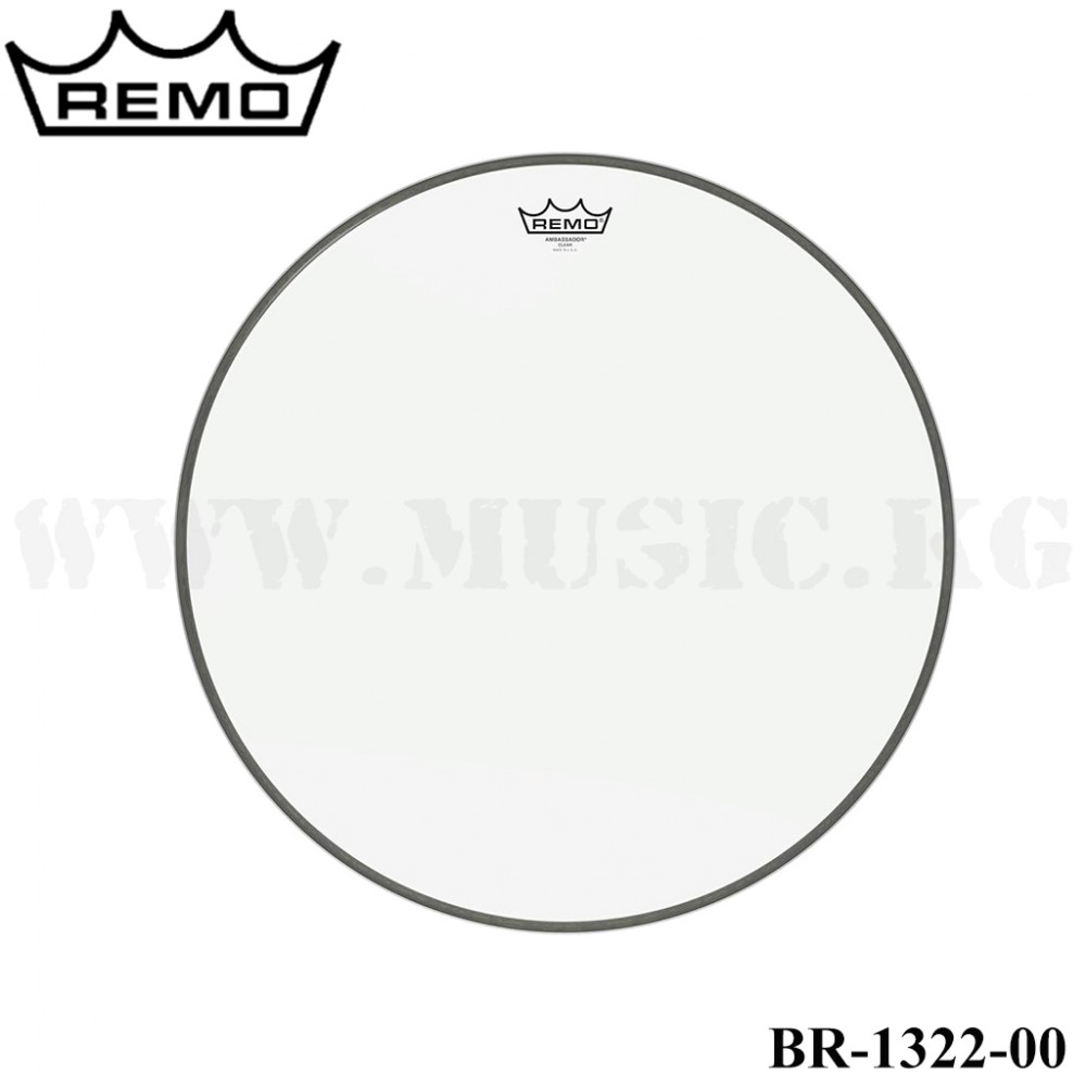 Пластик для бас-барабана Remo Ambassador Clear BR-1322-00