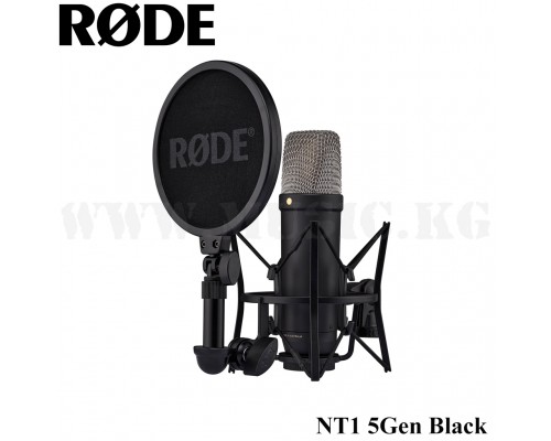 Конденсаторный микрофон Rode NT1 Gen5 Black