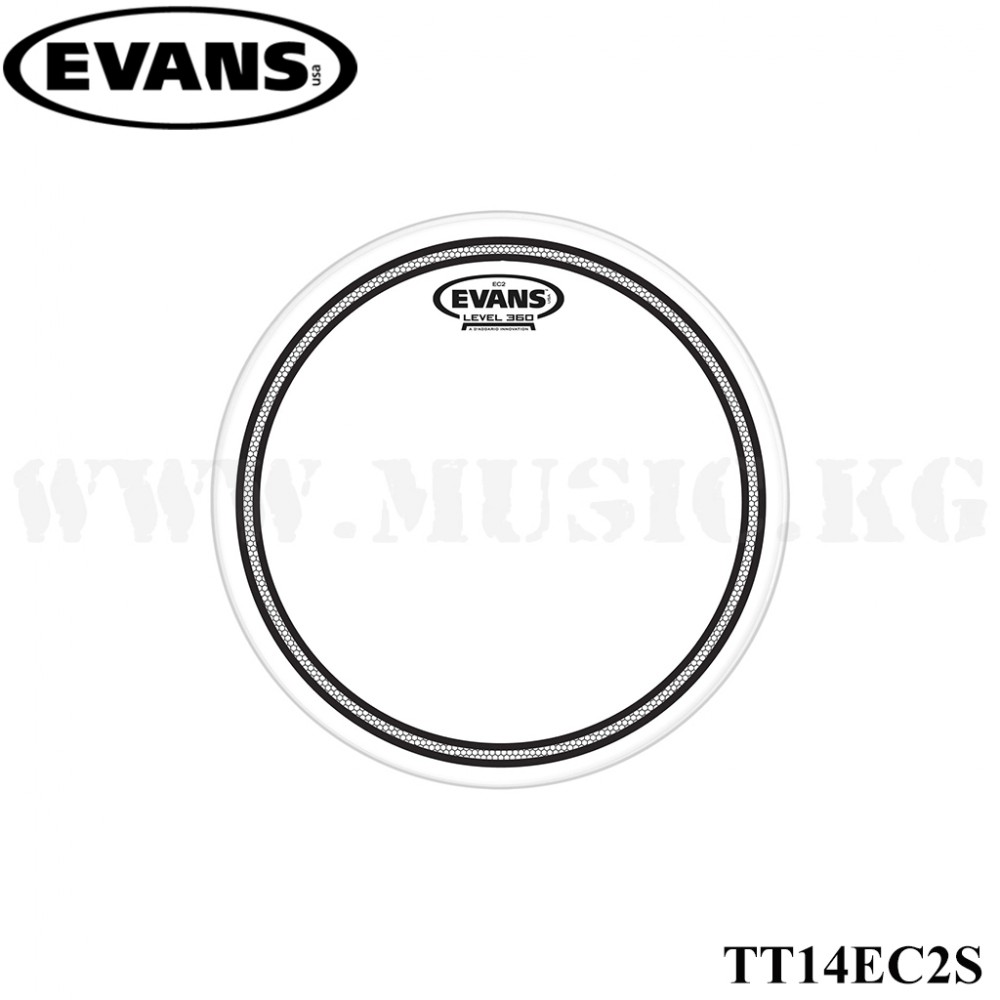 Пластик для малого барабана Evans TT14EC2S