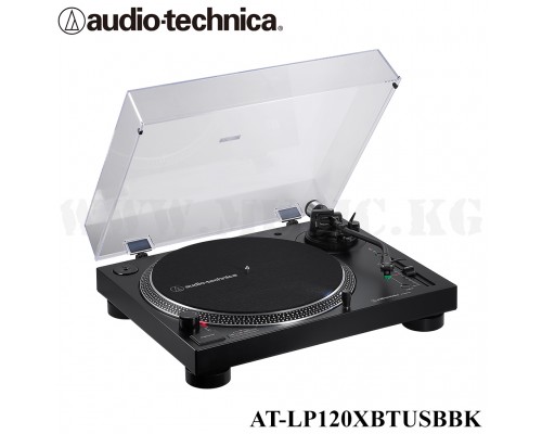 Виниловый проигрыватель Audio Technica AT-LP120XBT-USB Black