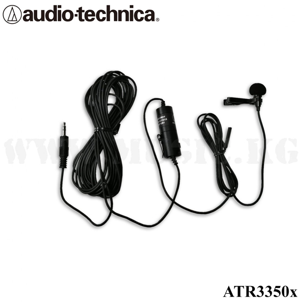 Петличный конденсаторный микрофон Audio Technica ATR3350x