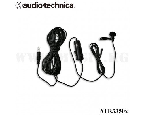 Петличный конденсаторный микрофон Audio Technica ATR3350x