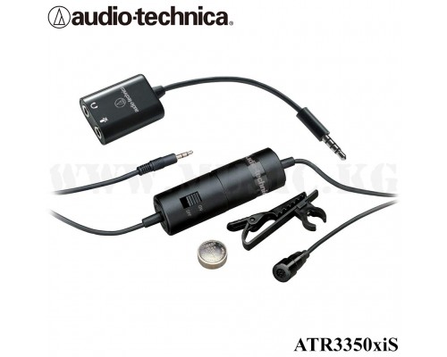 Петличный микрофон Audio Technica ATR3350xiS