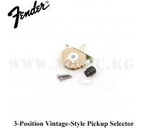 Трехпозиционный переключатель 3-Position Vintage-Style Stratocaster®/Telecaster® Pickup Selector Switch Fender