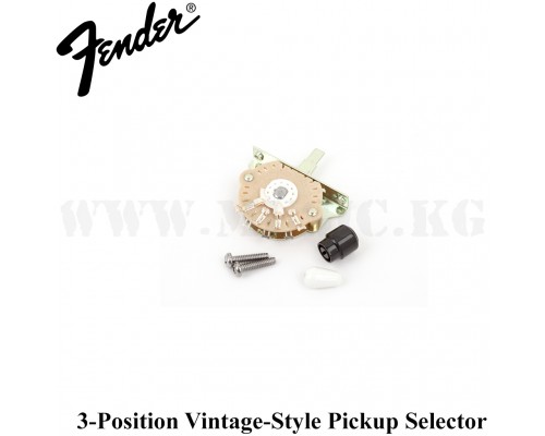 Трехпозиционный переключатель 3-Position Vintage-Style Stratocaster®/Telecaster® Pickup Selector Switch Fender